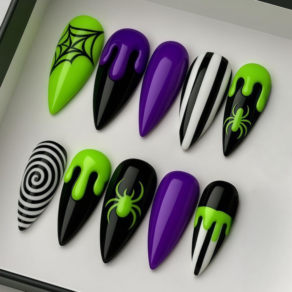 Spooky Kunstnagel-Set Karnz