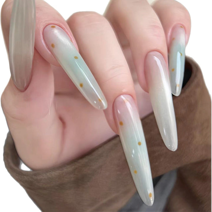 Elegante lange Stiletto-Nagelverlängerungen
