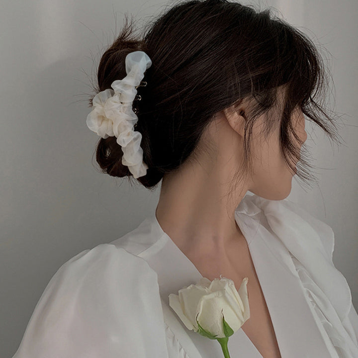 Delikate Durchsichtige Scrunchie Karnz