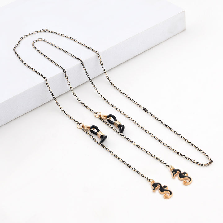 Elegante geometrische Brillenchnur Karnz