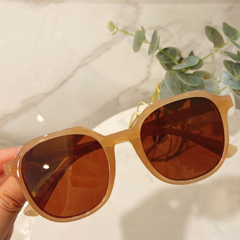 Modische Oversized Sonnenbrille mit Eckigem Rahmen Karnz