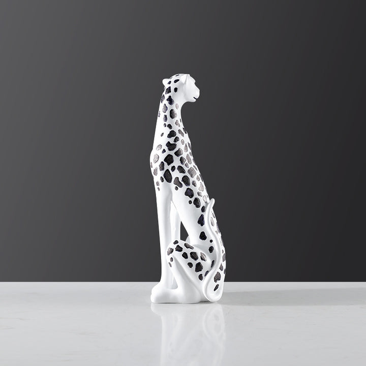 Elegante dekorative Katzen Skulptur
