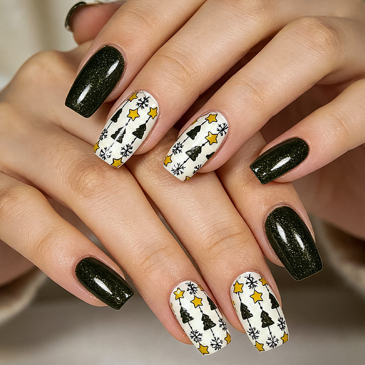 Festliches Feiertags-Nagelkunst-Set Karnz