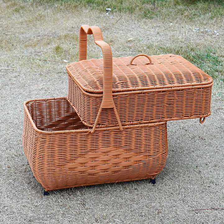 Eleganter Geflochtener Aufbewahrungskorb Karnz