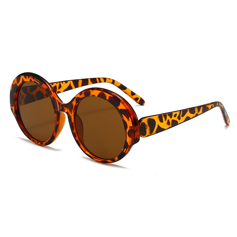 Damen modische runde Designer-Sonnenbrille Karnz