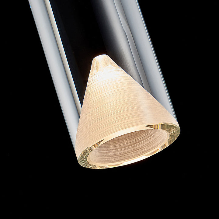 Elegante zylindrische Pendelleuchte
