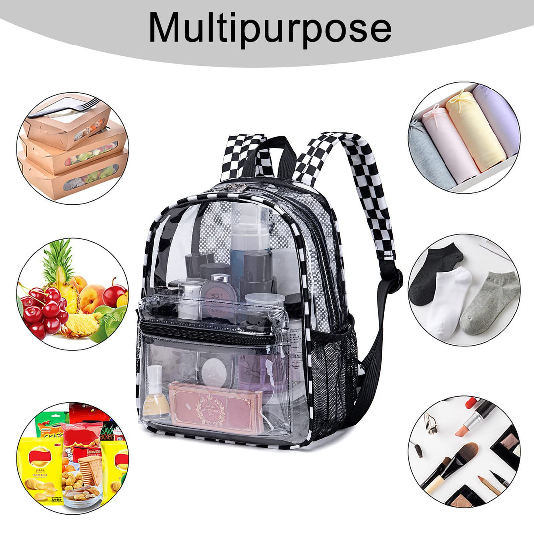 Unisex Transparente Schulrucksack Karnz