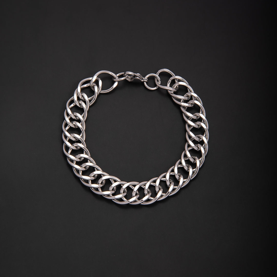 Stylische Chunky-Link-Chain-Armband Karnz