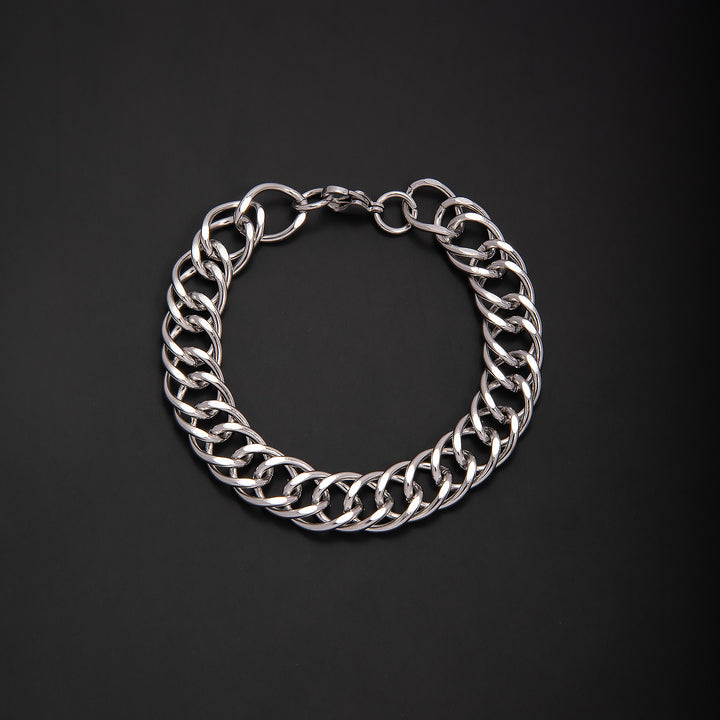 Stylische Chunky-Link-Chain-Armband Karnz