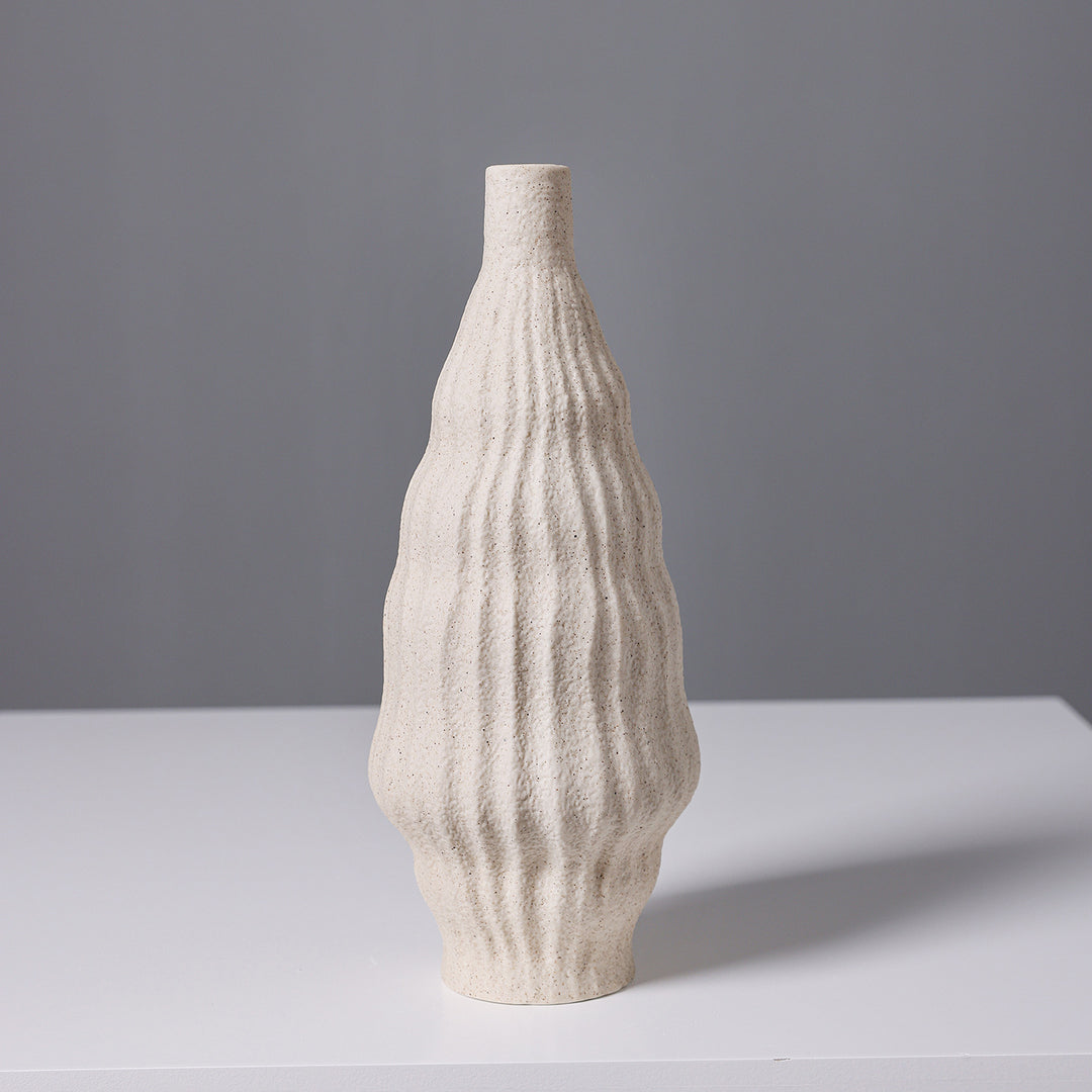 Dekorative Strukturierte Vase Karnz
