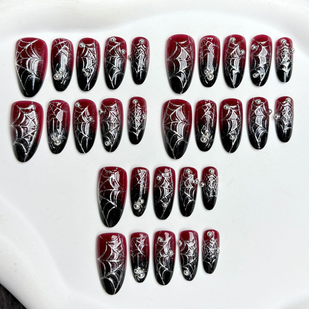 Halloween-Themen Presse-Nagelkunst