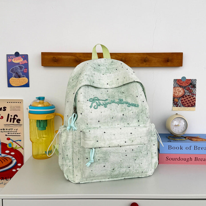 Stylische lässige gestickte Rucksack Karnz