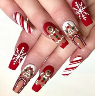Festliches Feiertags-Nagelkunst-Set Karnz