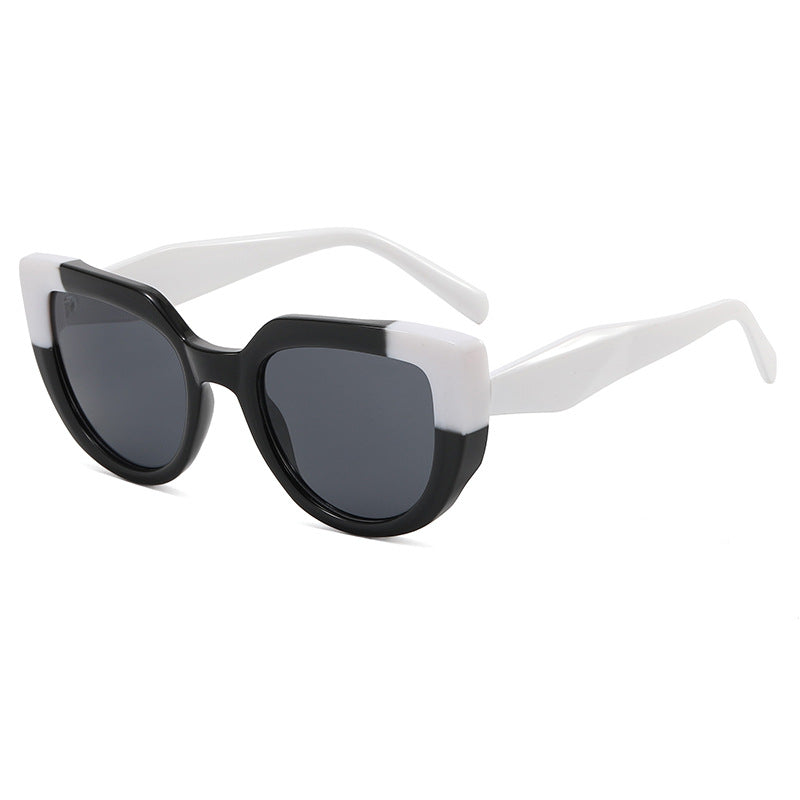 Damen modische Oversized-Sonnenbrille mit einzigartigem Design Karnz