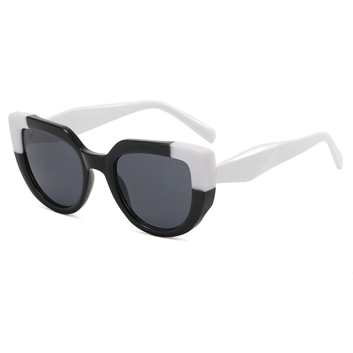 Damen modische Oversized-Sonnenbrille mit einzigartigem Design Karnz
