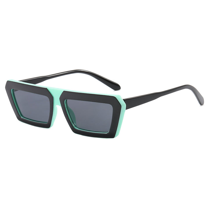 Damen geometrische Sonnenbrille im trendigen Design Karnz