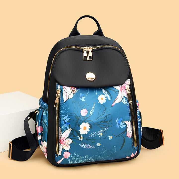 Blumenmuster Rucksack Karnz