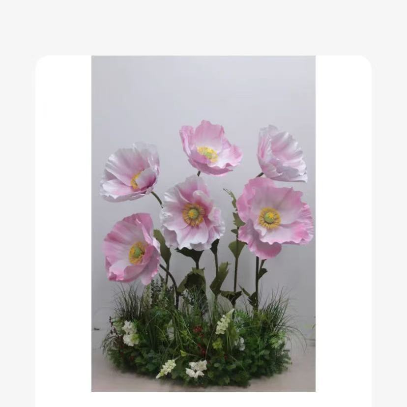 Elegante große Papierblumenanordnung