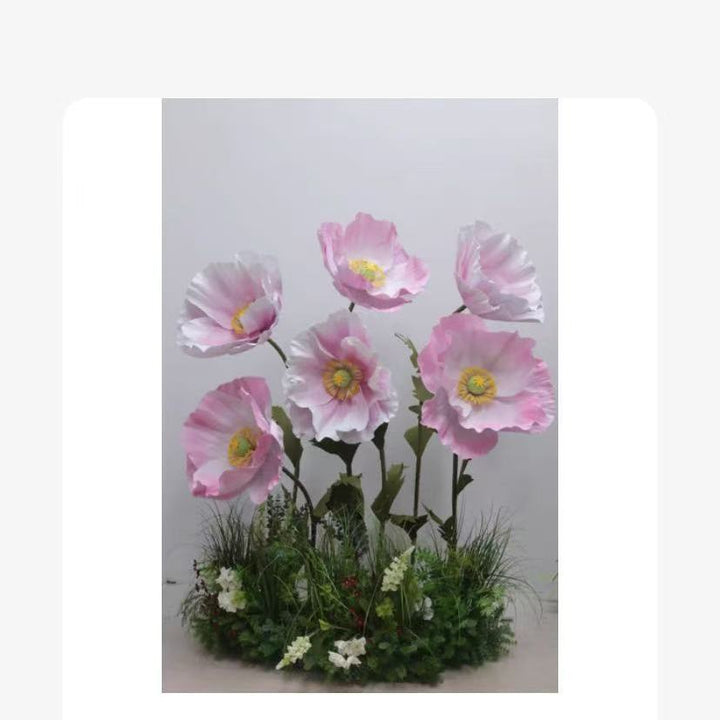 Elegante große Papierblumenanordnung