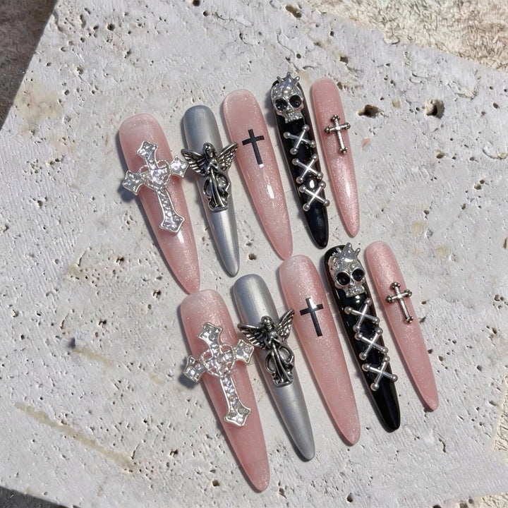 Gothic-Themen Dekorative Nagelkunst Set