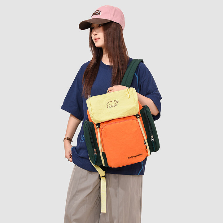 Funktionaler Mehrfachtaschen-Rucksack Karnz