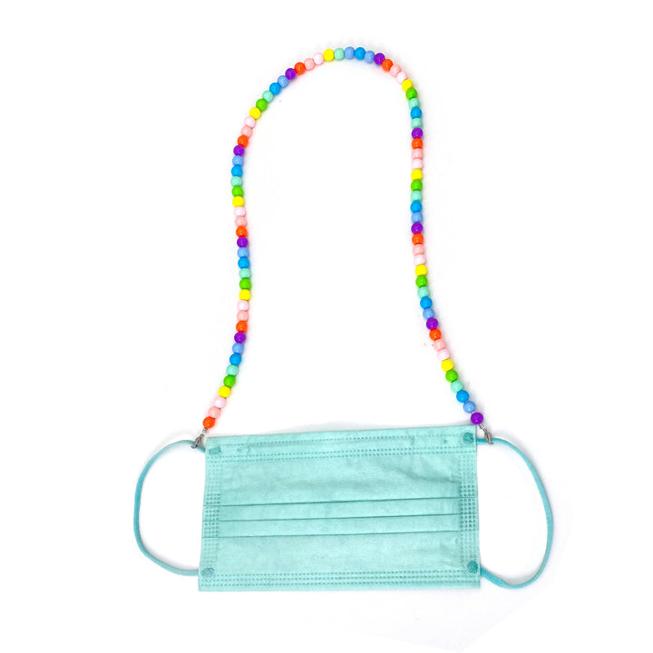 Bunte Perlen Sonnenbrillen Kette Karnz