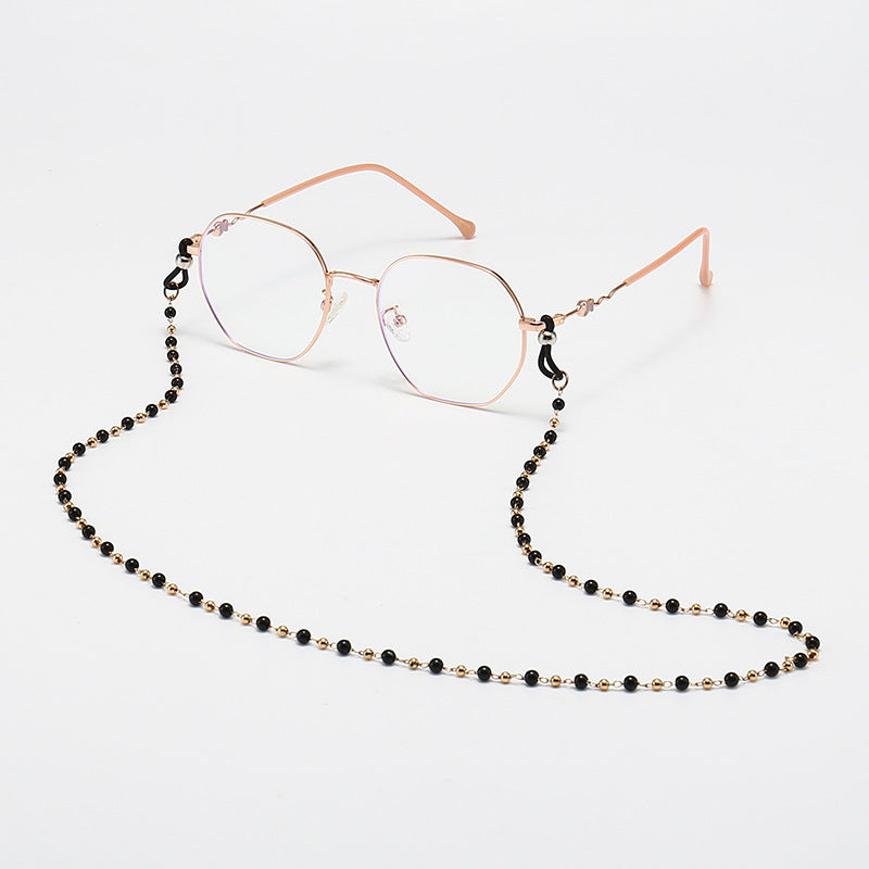 Dekorative Brillen mit eleganter Kette Karnz