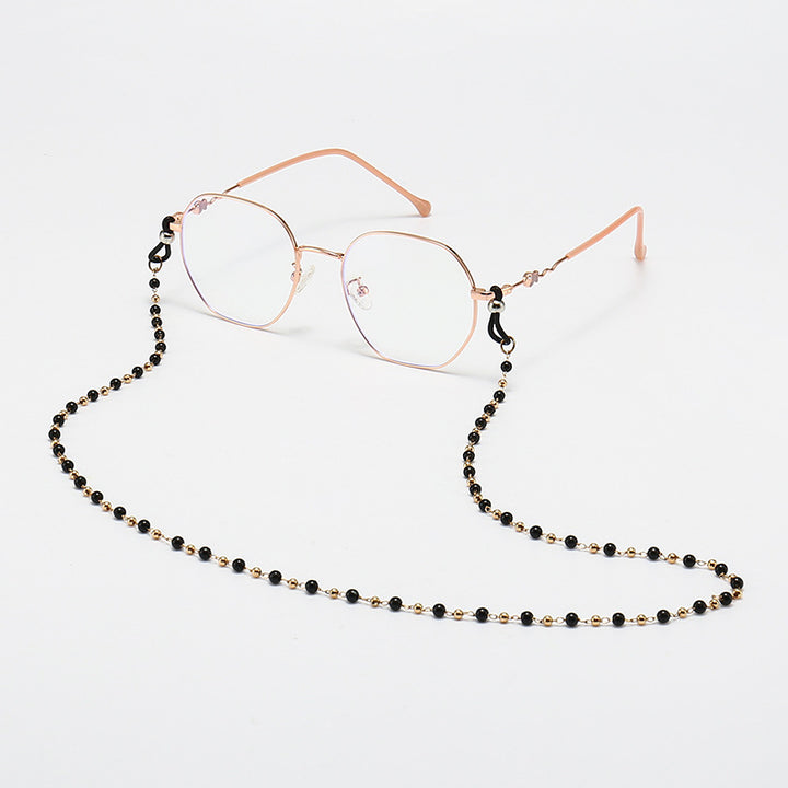 Dekorative Brillen mit eleganter Kette Karnz