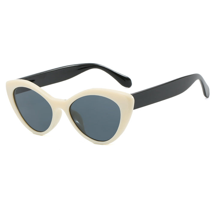 Damen kreative Cat-Eye Brille Karnz