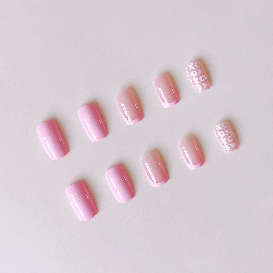 Premium Kunstnagel Set mit Design Karnz