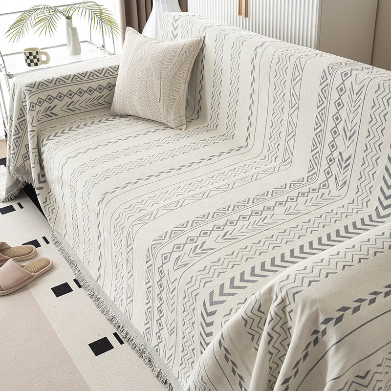Gemütliche dekorative Fleece-Decke