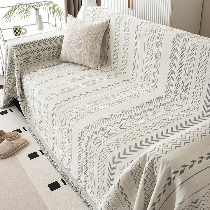 Gemütliche dekorative Fleece-Decke