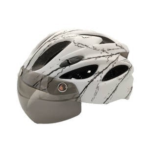 Sportlicher Fahrradhelm mit Integriertem Visier Karnz