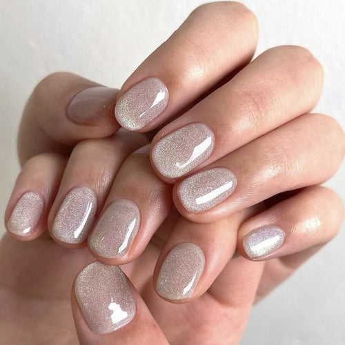 Premium Shimmer Press-On Nagelset Karnz