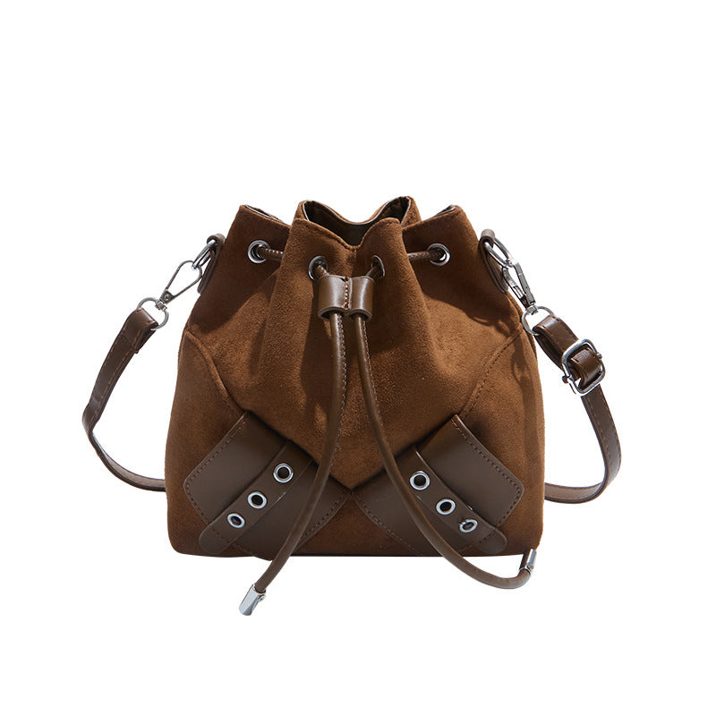 Suede Bucket Bag Karnz
