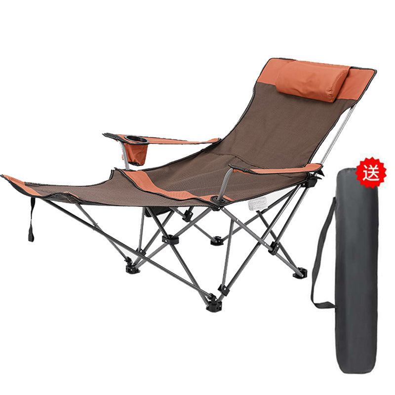 Damen verstellbarer Campingliegestuhl Karnz