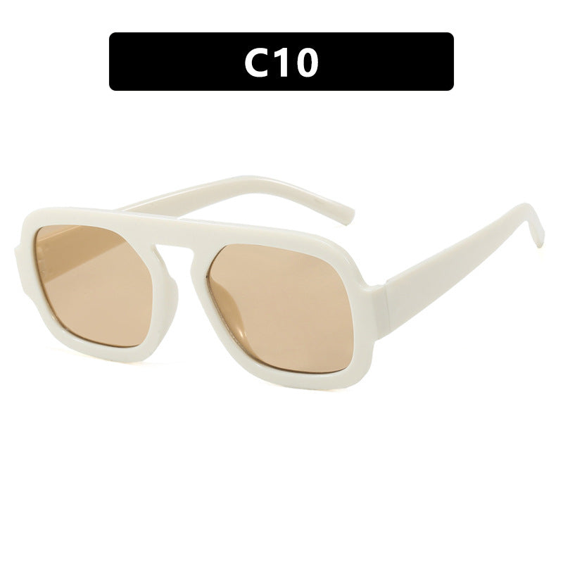 Damen modische Sonnenbrille im modernen Retro-Stil Karnz