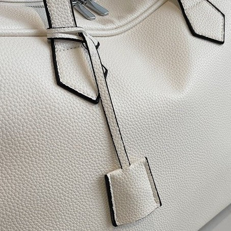 Premium Leder Wochenend-Duffle