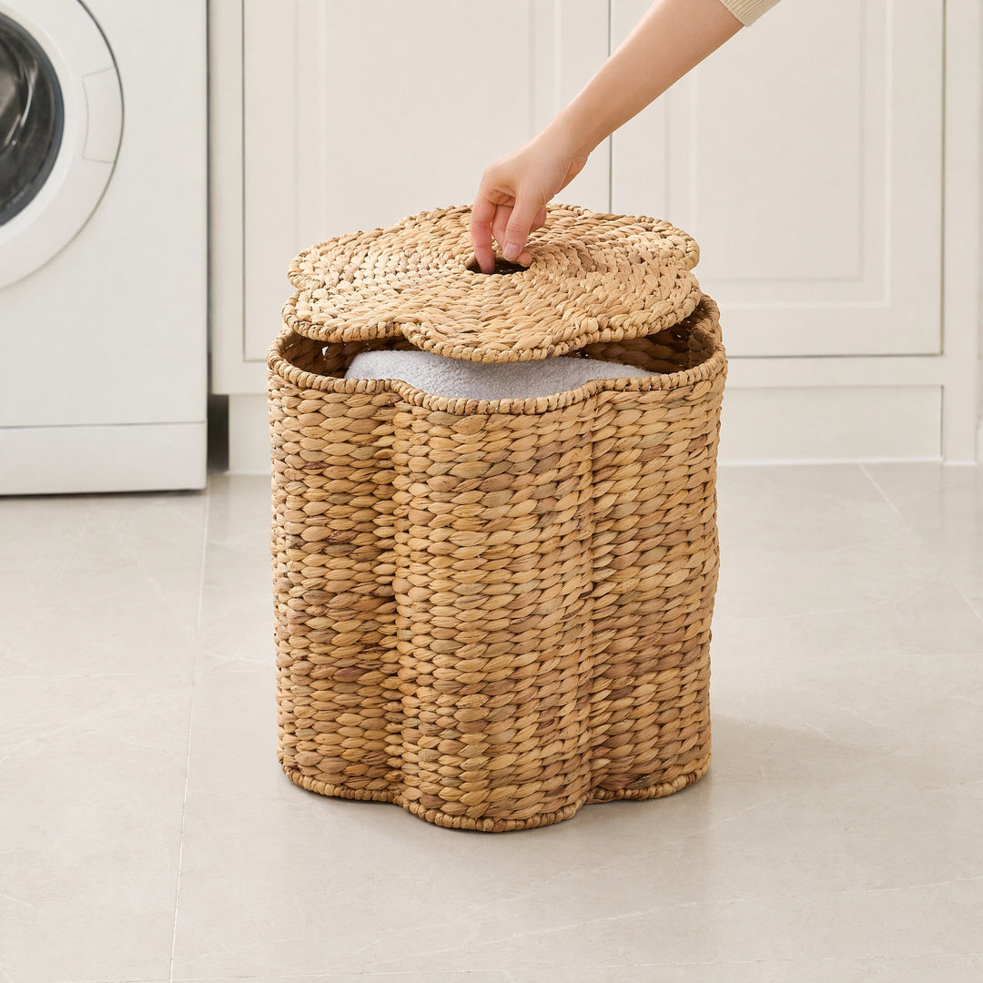 Stuhl aus geflochtenem Naturmaterial Karnz