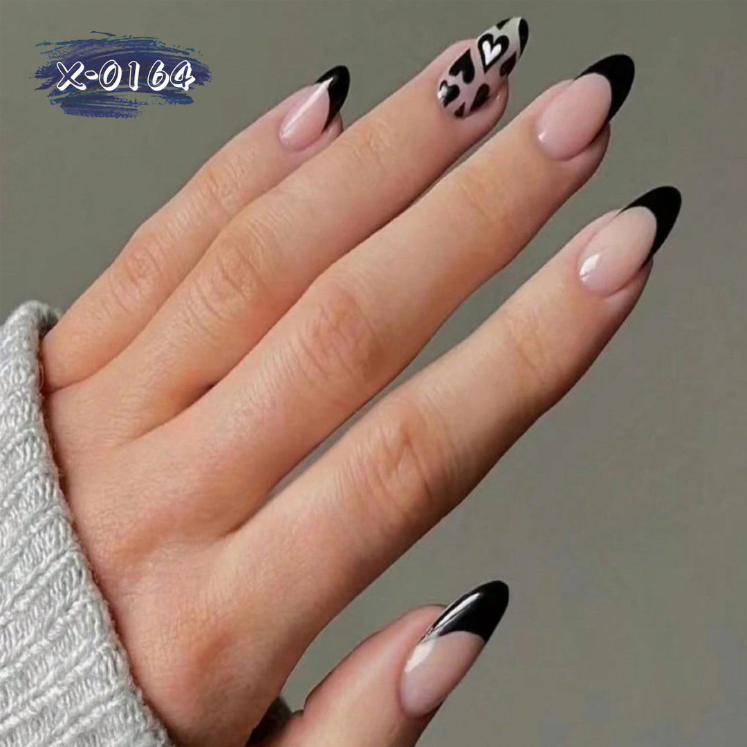 Elegantes Spitz-Französisches Tipps-Nagelkunst-Set