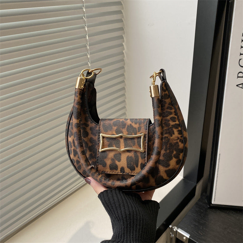 Stylische Leopardenmuster-Handtasche Karnz
