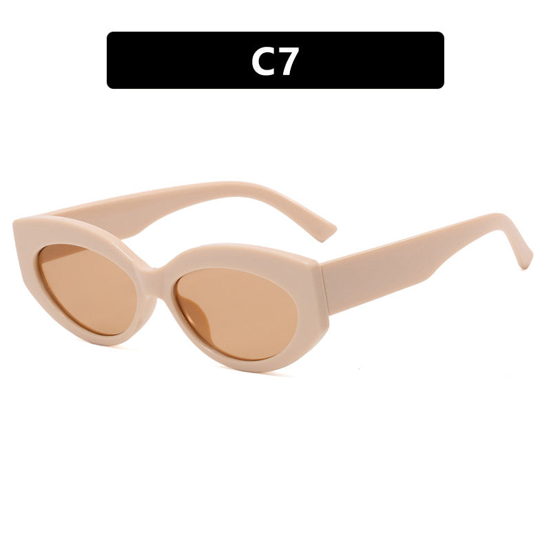 Damen Cat-Eye Sonnenbrille im stilvollen Kunststoffdesign Karnz