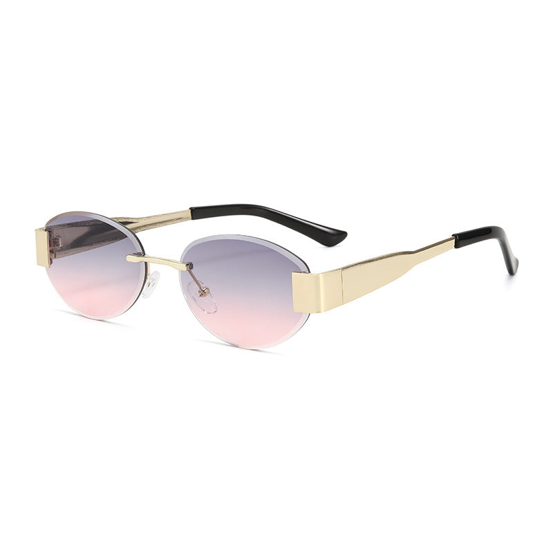 Damen glamouröse Sonnenbrille mit klarem, elegantem Rahmen und schützendem UV-Filter Karnz