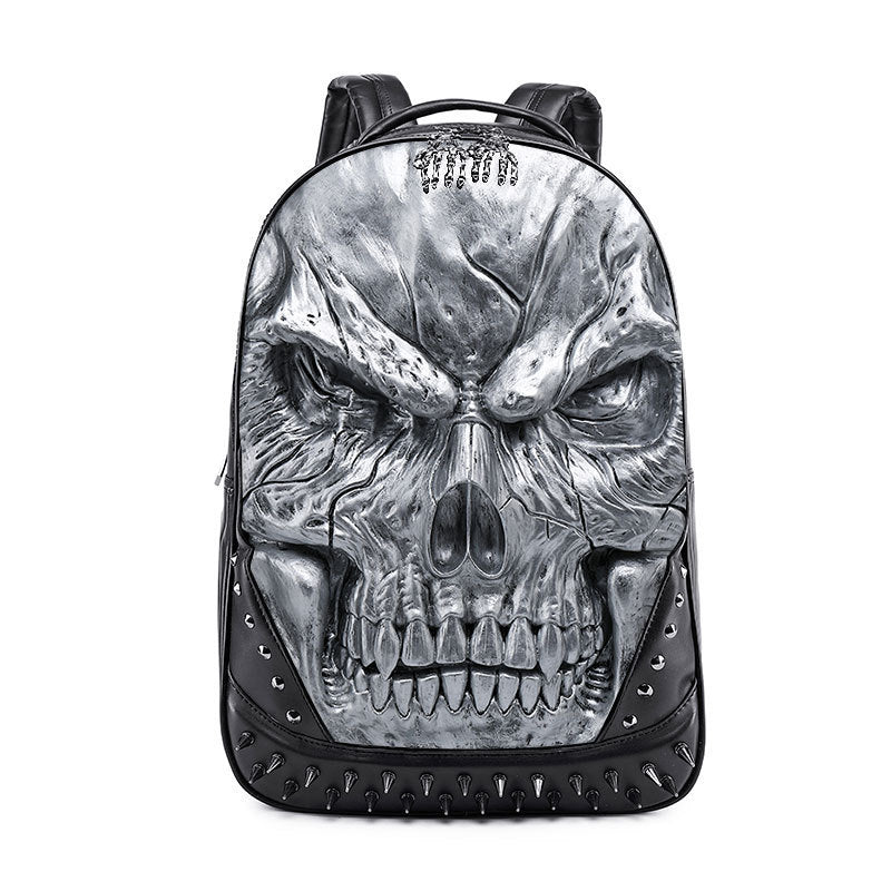 Kreativer Rucksack mit Totenkopf-Design Karnz