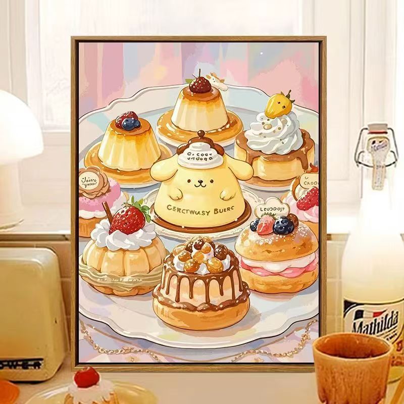 Süßes, dessertthemen Wandkunst Karnz