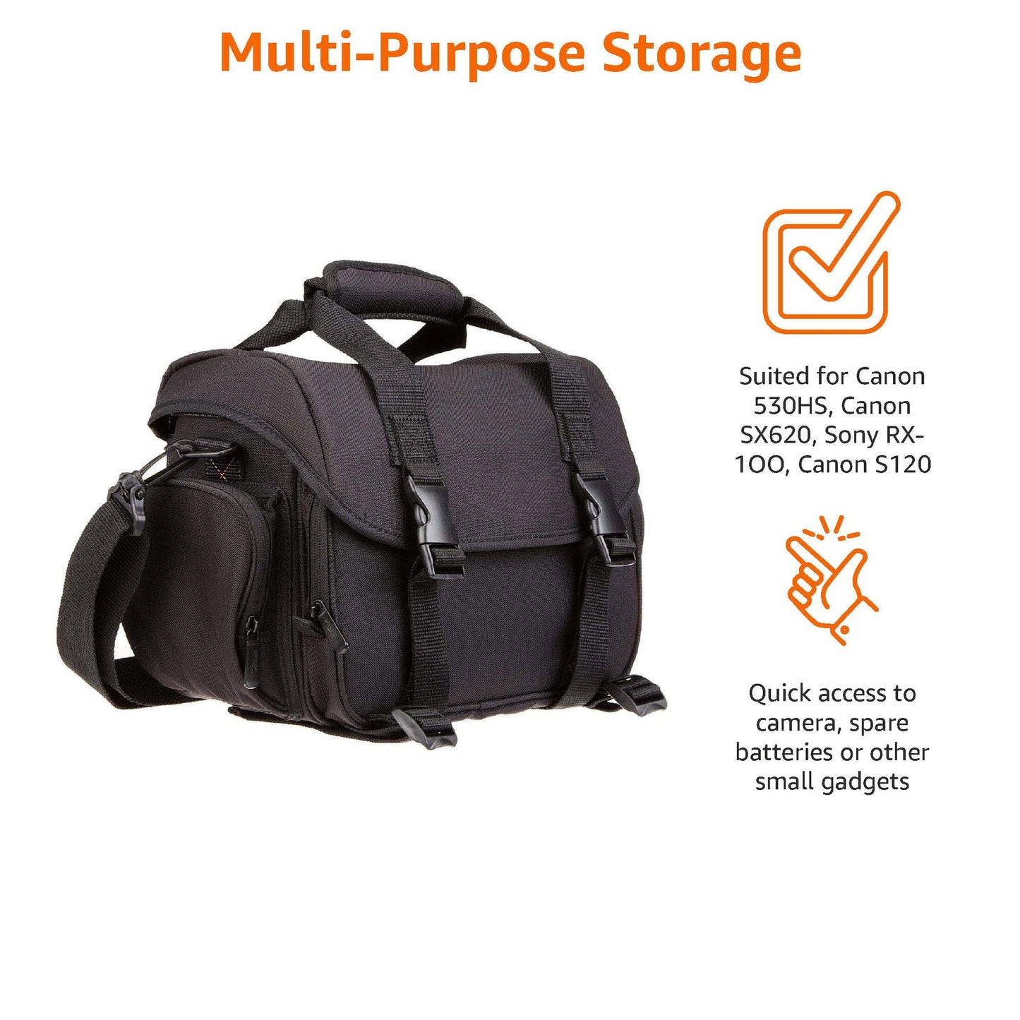 Unisex Multifunktionale Reisetasche mit mehreren Fächern und verstellbarem Schultergurt Karnz