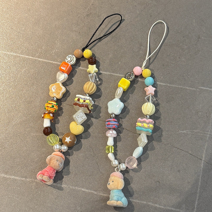 Verspielte Perlen Charm Lanyard Karnz