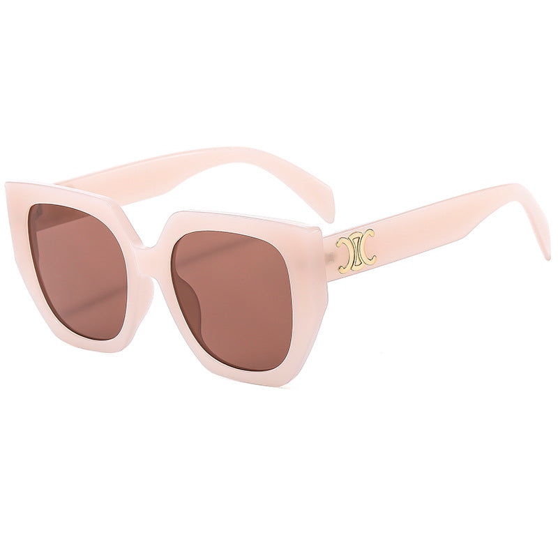 Damen Statement-Sonnenbrille mit glamourösem Rahmen Karnz