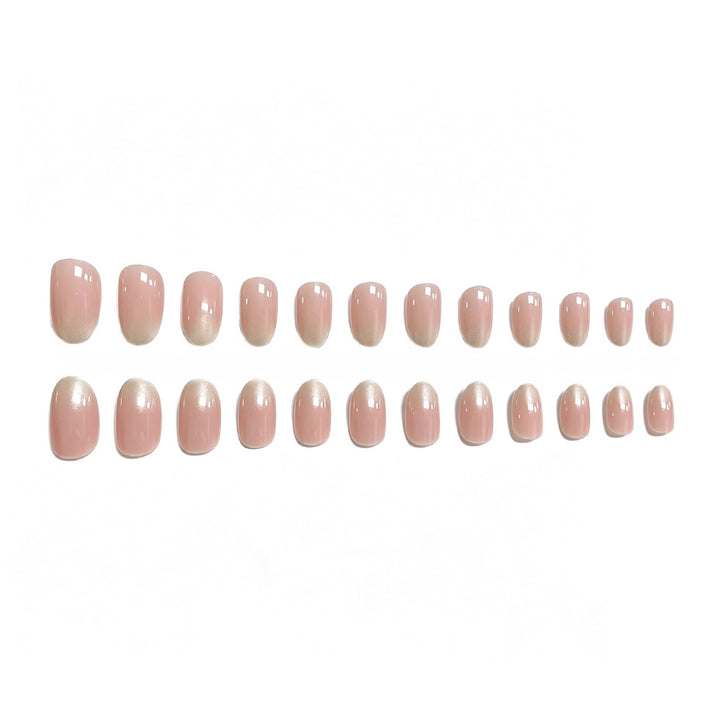 Elegante French Tip Acryl-Nagelverlängerungen Karnz