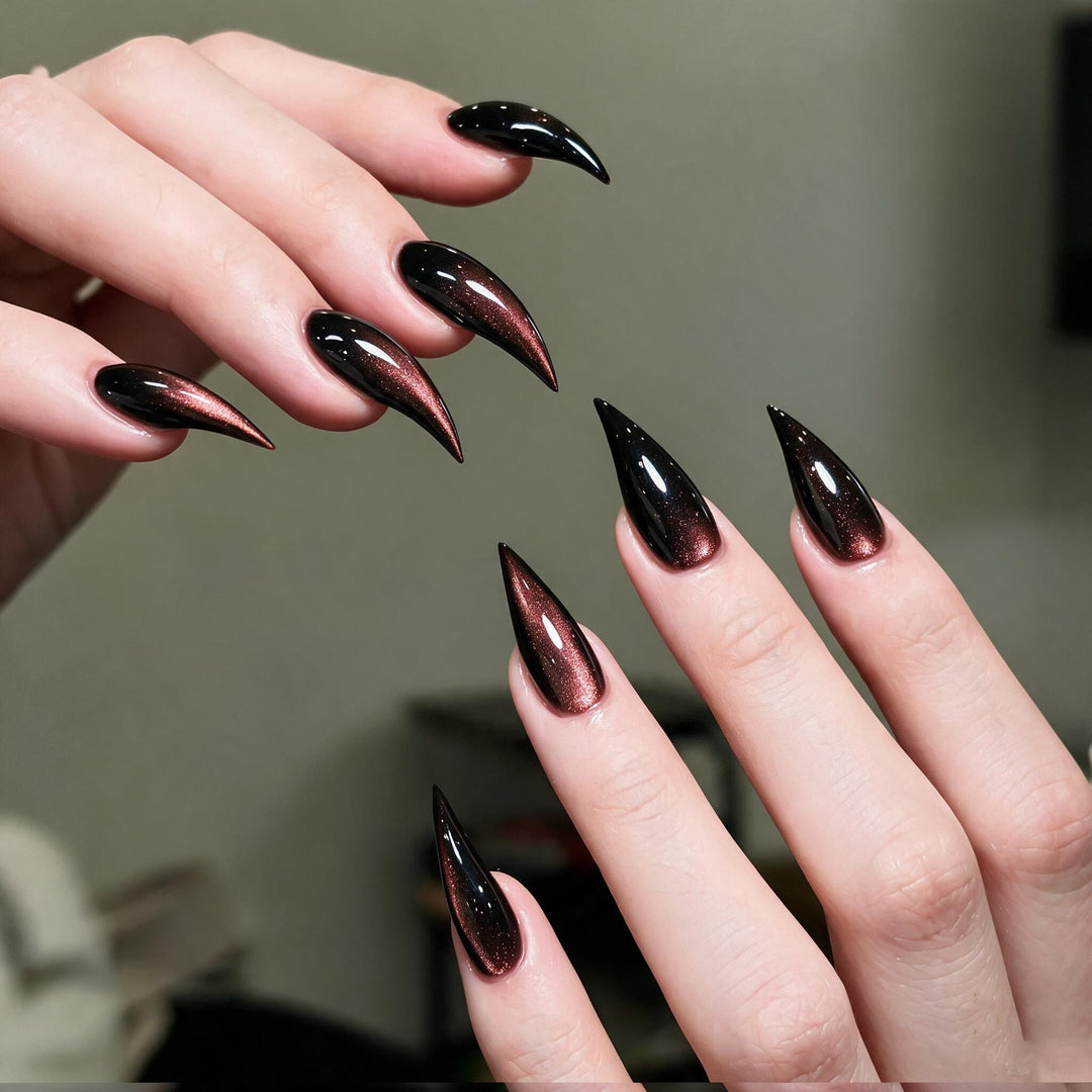 Stiletto Gel Press-On Nagelset
